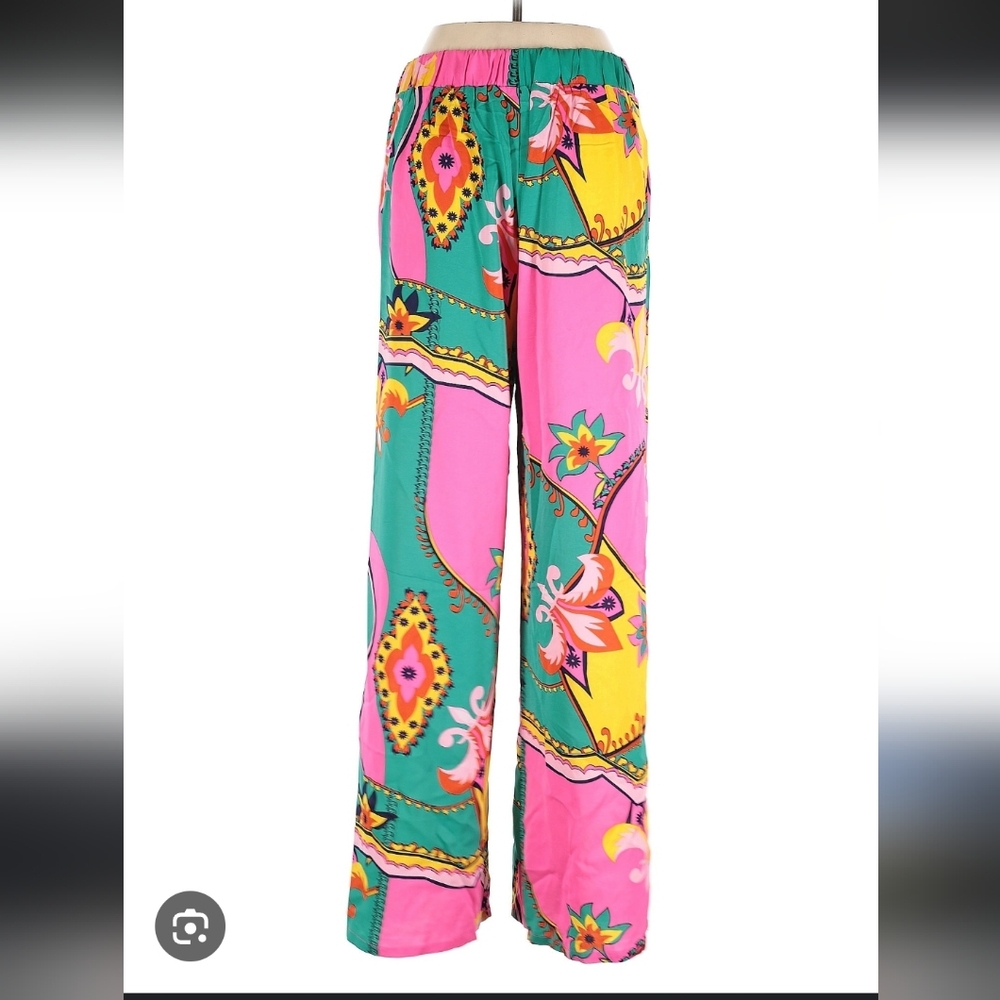 Lulumari Colorful Wide Leg Pants